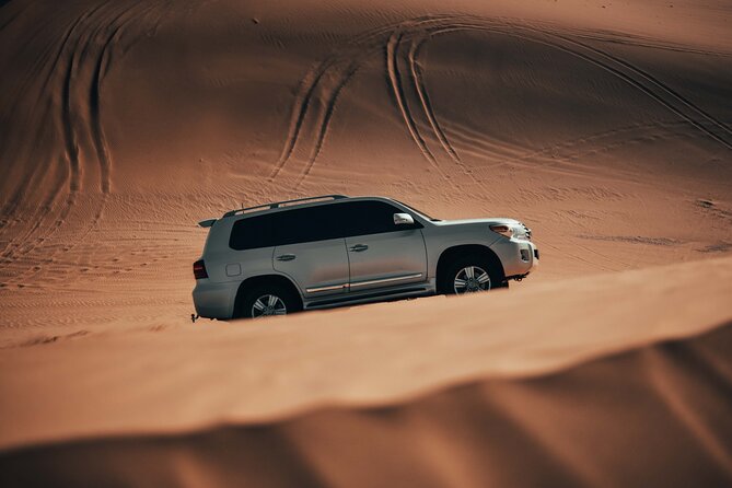 Full-Day Desertsafari With Camel Ride,Inlandsea & BBQ Desert Camp - Health and Accessibility