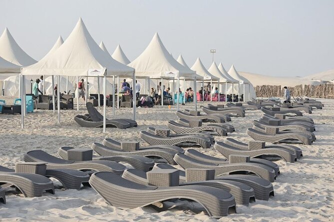 Full-Day Desertsafari With Camel Ride,Inlandsea & BBQ Desert Camp - Shared BBQ Meal