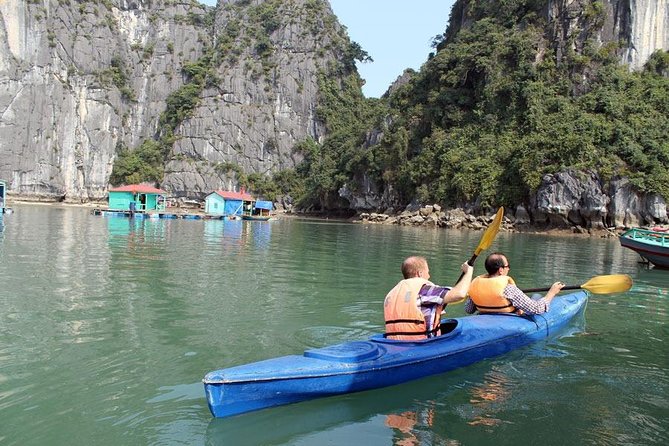 Full-Day Discover Amazing Halong, Explore Stunning Caves on Kayak/Bamboo Boat - Boat Cruise Experience