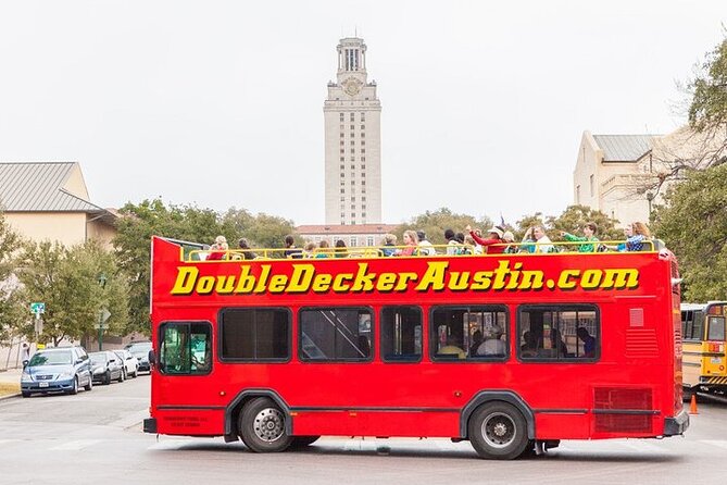 Full-Day Double Decker Austin Hop On Hop Off Sightseeing Tour - Cancellation and Refund Policy