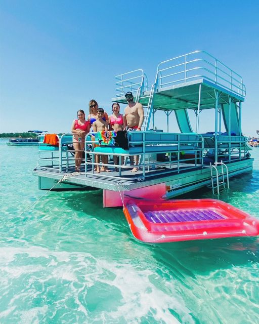 Full Day Double Decker Pontoon Boat Rental- Okaloosa Island - Safety and Precautions
