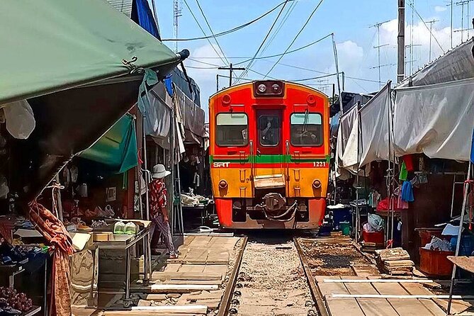 Full Day Exploring the Local Life With Maeklong Railway Market - Swimming Off the Beach
