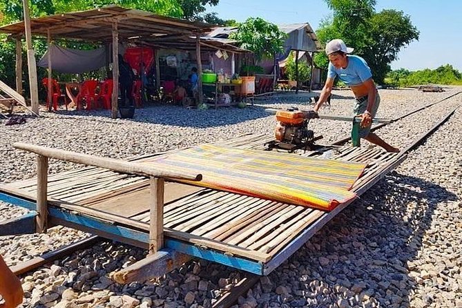 Full Day From Siem Reap - Bamboo Train, Killing Cave & Sunset - Bamboo Train Experience