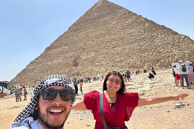 Full Day Giza Pyramids Sphinx Memphis Sakkara Lunch Camel Ride - Meeting and Pickup