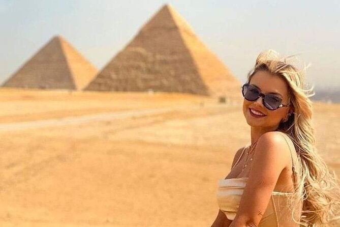 Full Day Giza Pyramids,Sphinx,Egyptian Museum,Bazaar Streetmarket - Meeting and Pickup