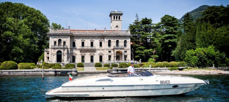 Full Day Grand Tour, on a Speedboat at Lake Como - Itinerary Highlights