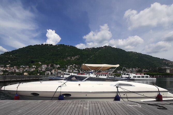Full-Day Grand Tour, Private Speedboat at Lake Como - Boat and Amenities