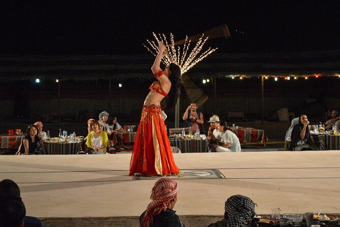 Full-Day Guided Red Dunes Desert Tour in Dubai With Camel Ride - International Buffet Dinner