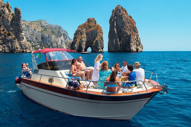 Full Day Guided Tour in Capri by Boat With Transfer - Meeting and Pickup