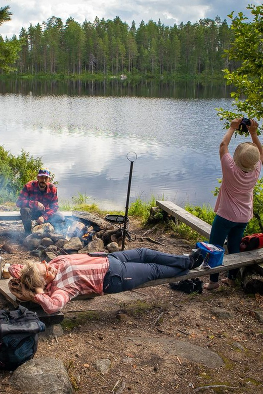 Full Day Hike at Iso-Palonen Nature Reserve - Outdoor Lunch and Swimming
