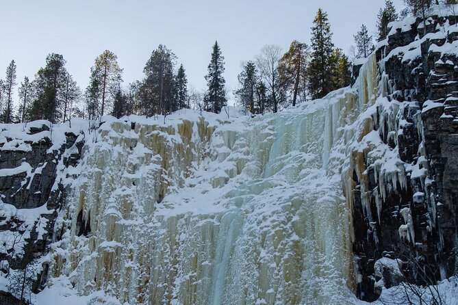 Full Day Hiking in Korouoma Canyon Frozen Waterfalls - Barbecue Lunch by Open Fire