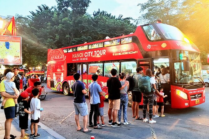 Full-Day Hop On Hop Off Bus Tour in Hanoi - Departure and Return Details