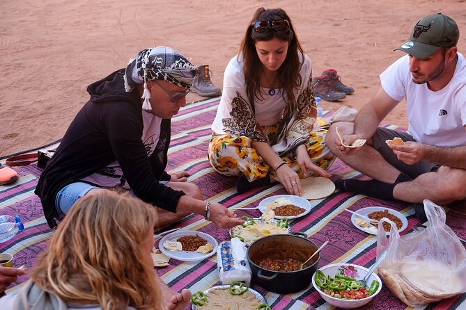 Full Day Jeep Tour in Wadi Rum (Incl. Bedouin Picnic Lunch) - Bedouin Picnic Lunch