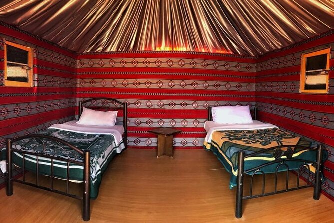 Full Day Jeep Tour With Overnight in Bedouin Camp - Booking Information