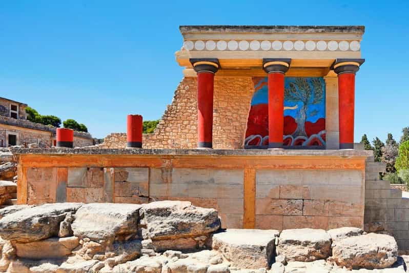 Full-Day Knossos and Heraklion Tour From Chania and Rethymno - Key Points
