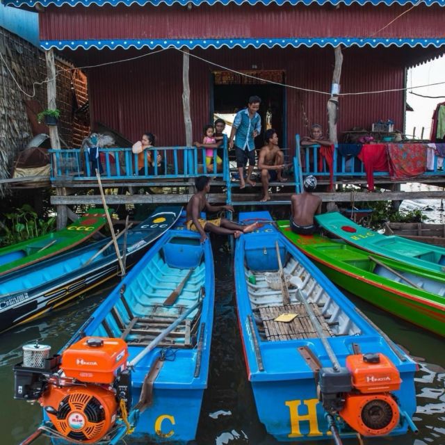 Full Day Motorbike Tour and Visit a Floating Village - Floating Village Exploration