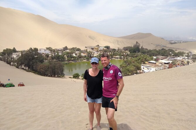 Full Day Nazca Lines(Geoglyphs) + Huacachina Oasis(Sandboarding) - Sandboarding in the Desert Dunes