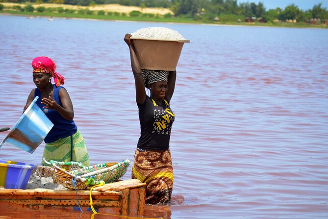 Full-Day PINK LAKE and FISHING VILLAGE Combination - Inclusions