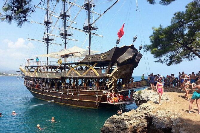 Full Day Pirate Boat Trip in Side & Manavgat - Accessibility and Participation