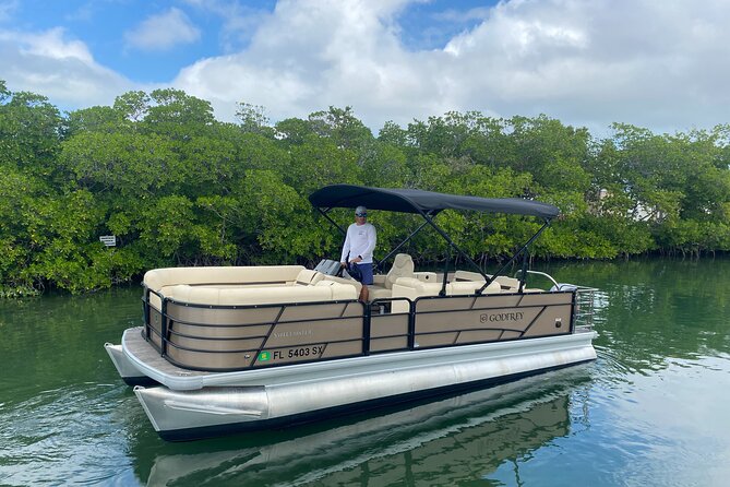 Full Day Premium 24ft Pontoon Boat With Cozy Lounge Upgrades - Frequently Asked Questions