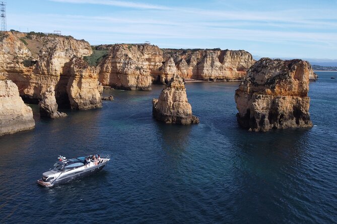 Full Day Private 47ft Yacht Charter in Lagos Algarve - Exploring the Algarve Coastline
