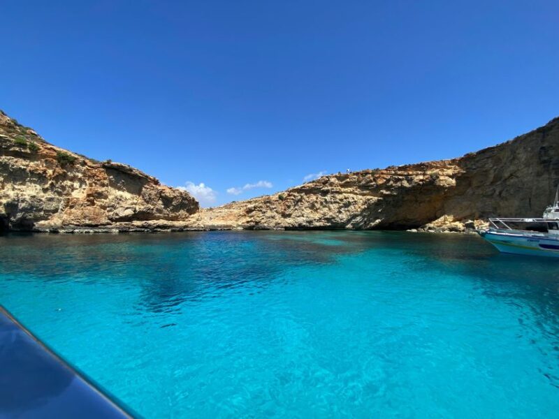 Full Day Private Boat Charter in Malta & Comino - Swim in Scenic Lagoons