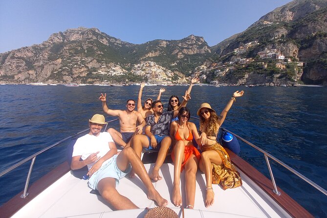 Full Day Private Boat Tour of Amalfi Coast From Sorrento - Onboard Amenities and Activities