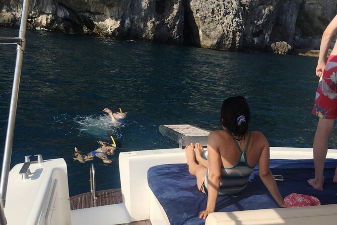 Full Day Private Boat Tour of Capri - Lunch and Refreshments