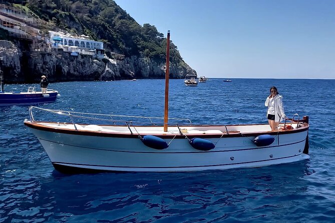 Full Day Private Guided Boat Tour of the Capri Coast - Snorkeling and Water Activities