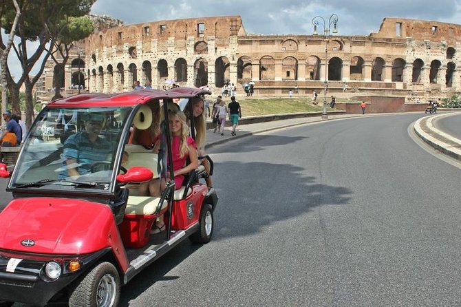 Full Day Private Guided Tour of Rome by Golf-Cart & Colosseum and Roman Forum - Tour Accessibility and Requirements