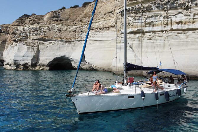 Full Day Private Sailing Cruise Around Milos Island - Exploring Milos Coastline