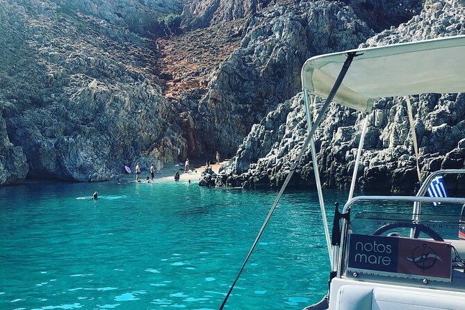 Full-Day Private Seitan Limani Boat Tour From Chania - Snorkeling and Swimming