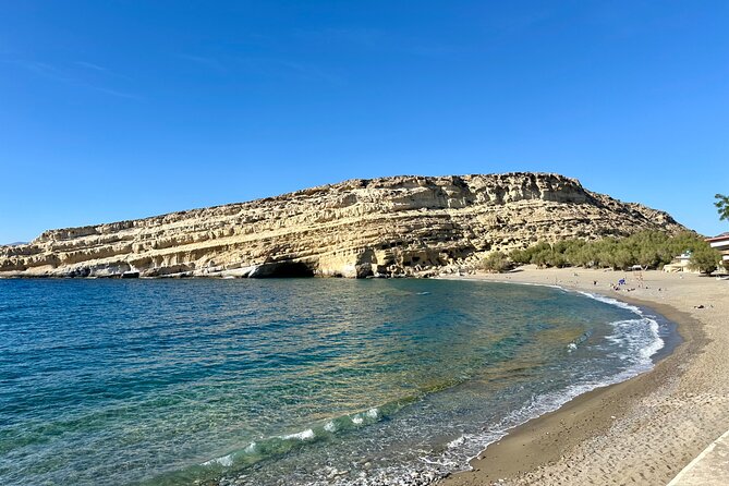 Full-Day Private Tour in Matala Caves and Ancient Gortyn in Crete - Additional Tour Details