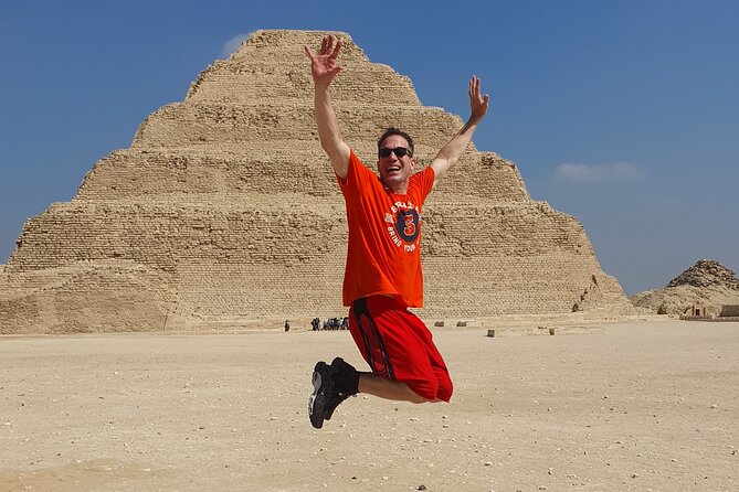 Full-day Private Tour Pyramids of Giza, Sphinx, Memphis and Sakkara - Certified Tour Guide Expertise