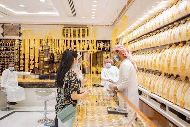Full Day Private Tour Throughout Dubai With Burj Khalifa - Visiting Gold and Spice Souks