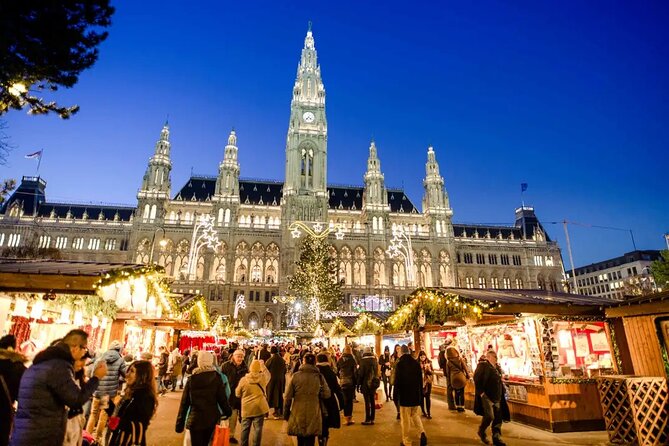Full Day Private Vienna Christmas Market Tour From Budapest With Lunch - Pickup and Schedule