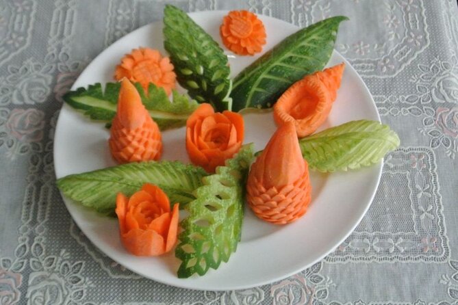 Full Day Professional Thai Fruit and Vegetable Carving Class - Unlimited Snacks and Beverages