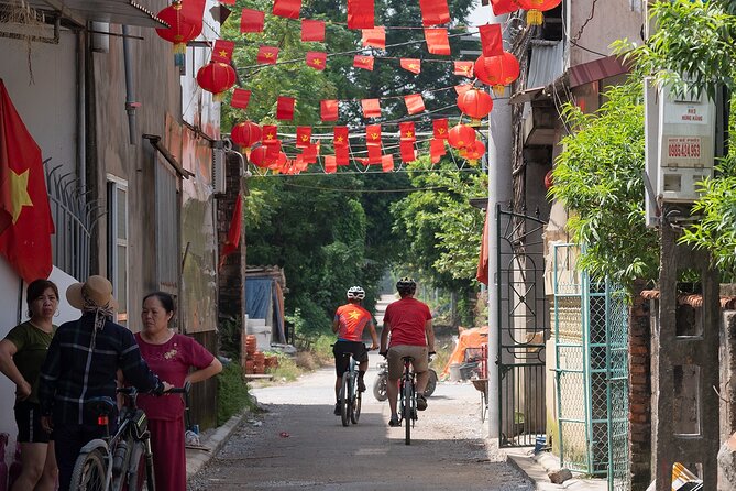 Full-Day Red River Bike Tour From Hanoi With Lunch and Pickup - Safety and Accessibility