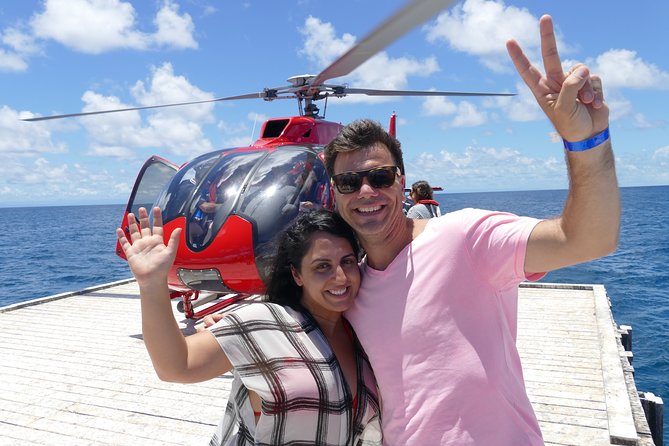 Full Day Reef Cruise and 10 Minute Helicopter Scenic Flight - Evidence of Dive Qualification