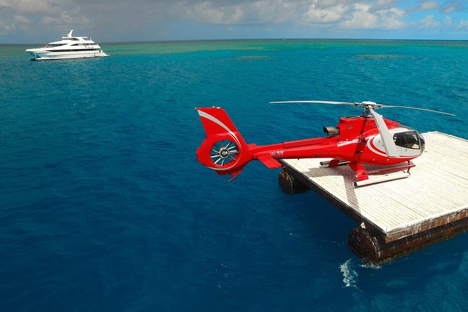 Full Day Reef Cruise and 10 Minute Helicopter Scenic Flight - Age Restrictions