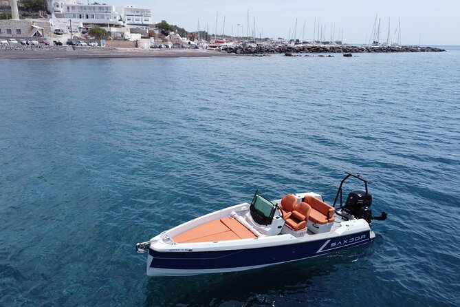 Full Day Rental in Santorini With Saxdor Luxury Boat - Cancellation and Refund Policy