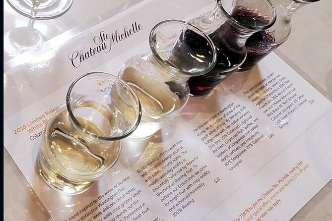 Full Day Seattles W2 Tour - Wineries and Waterfalls - Winery Experiences