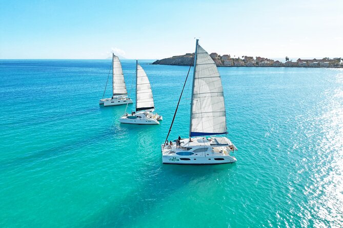 Full Day Shared Catamaran Cruise at Saint Maarten - Itinerary and Schedule