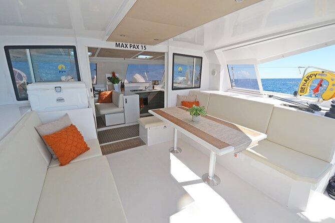 Full Day Shared Catamaran Cruise at Saint Maarten - Booking and Cancellation