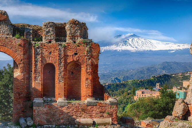 Full Day Shared Tour in Etna and Taormina - Inclusions and Participant Information