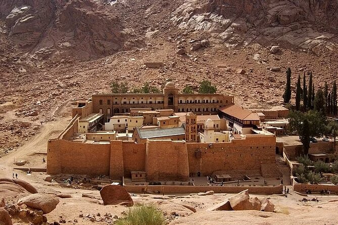 Full-Day St. Catherine Monastery, Mousses Mountain Guided Tour - Pickup and Transportation Details