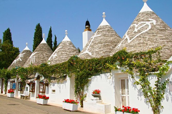 Full-Day Tour Alberobello & Locorotondo & Polignano a Mare & Bari - Inclusions