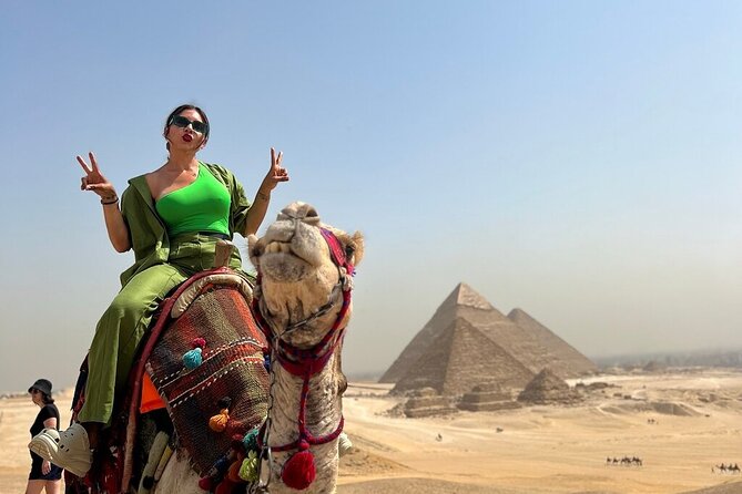 Full Day Tour at Pyramids of Giza, Museum, and Khan El-Khalili - Discovering the Egyptian Museum