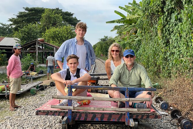 Full Day Tour by Bicycle & Tuk Tuk,Bamboo Train,Bat Cave,Villages - Inclusions