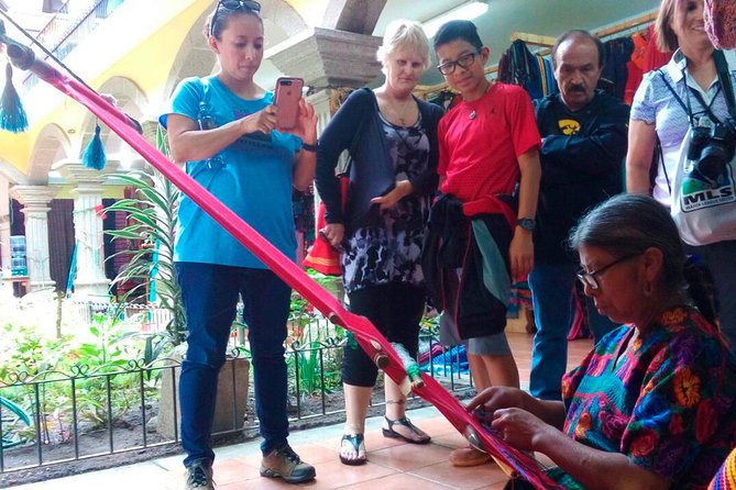 Full-Day Tour: Colonial Antigua, Jade Factory and Textile Experience From Guatemala City - Encountering Local Textiles